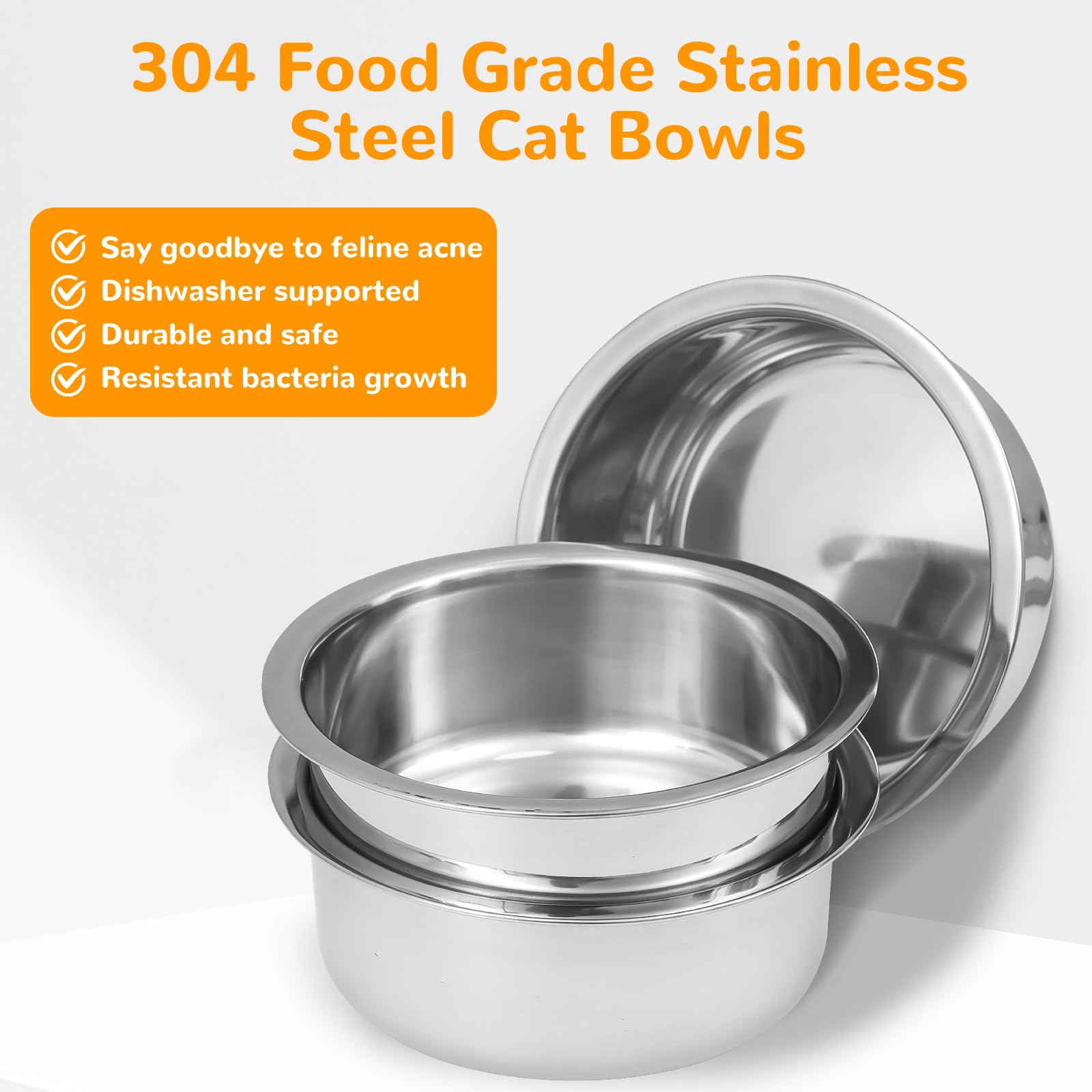 XDRKJDH cat bowls usable indoors and outdoors