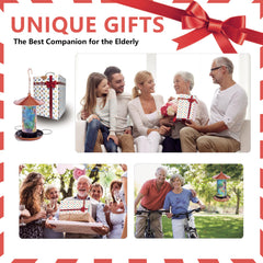XDW-GIFTS bronze metal housing offers durable, weatherproof support for year-round bird viewing