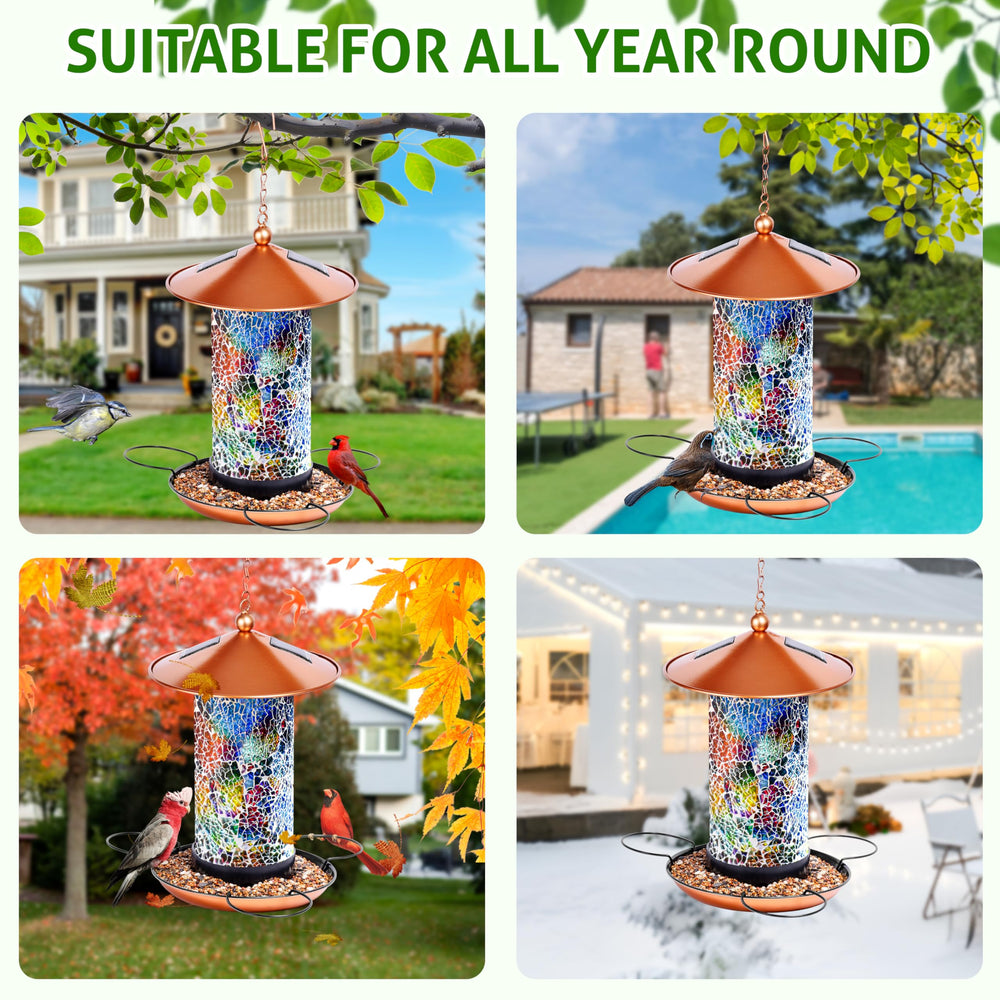 XDW-GIFTS waterproof construction withstands rain and sun for lasting garden decor