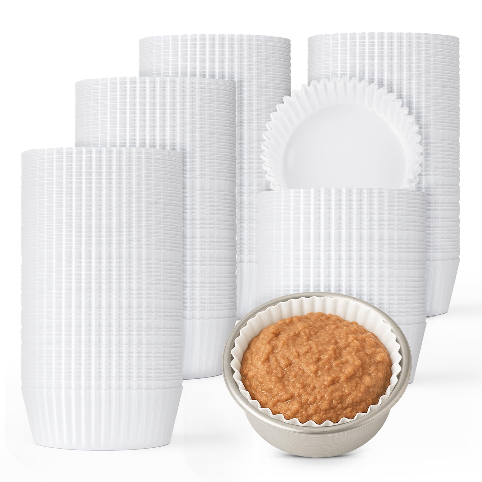 Xelsluthe disposable bowl liners bulk pack for quick, hygienic pet meals.