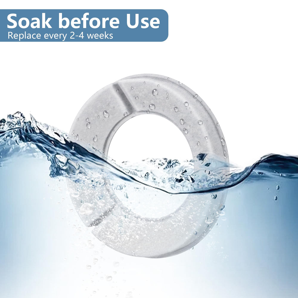 Xetino recommended replacement every two months for fresh water
