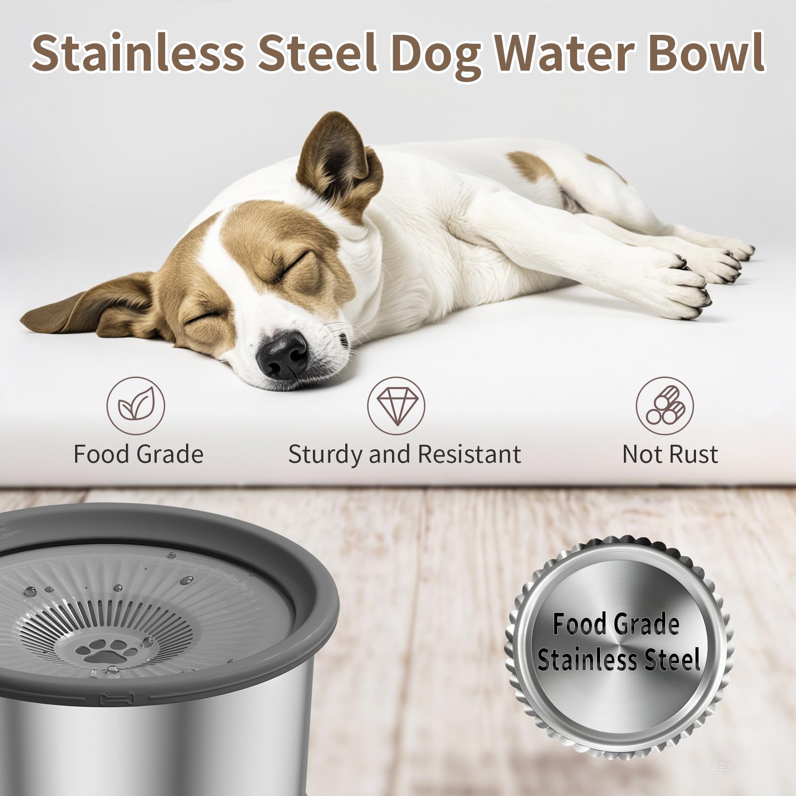 Xetino dishwasher-safe stainless steel bowl for easy maintenance