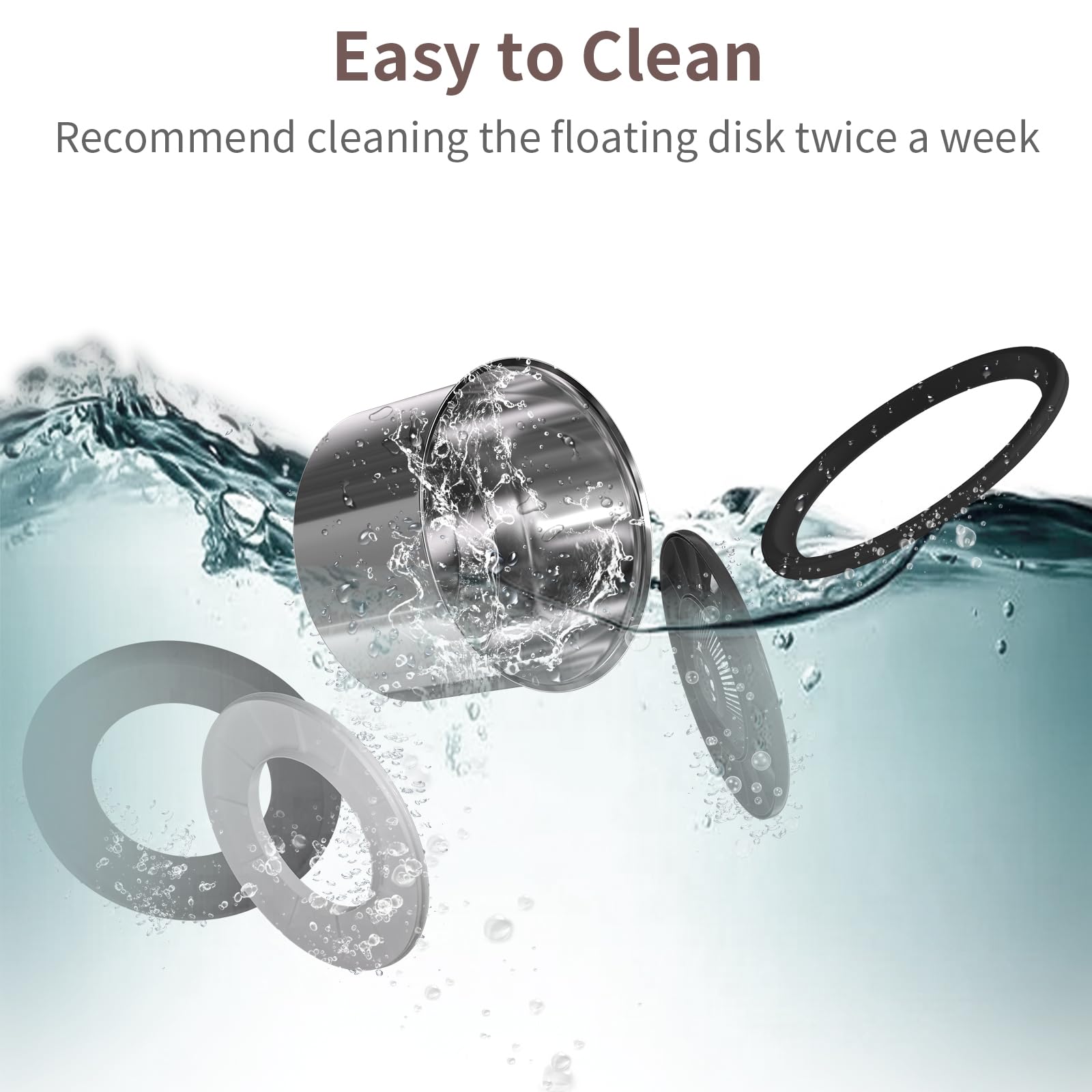 Xetino slow-drinking plate minimizes gulping and splashing