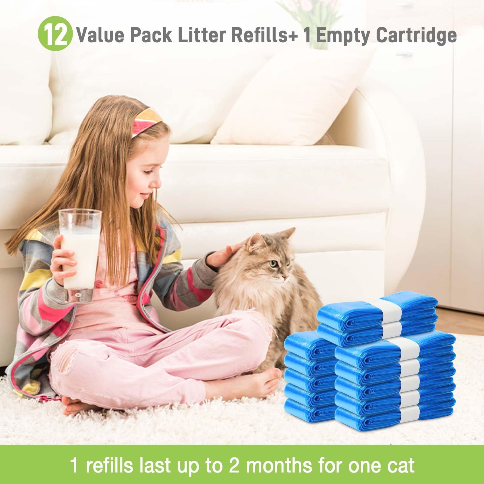 Xfire 12-pack refills offer long-term value and less waste.
