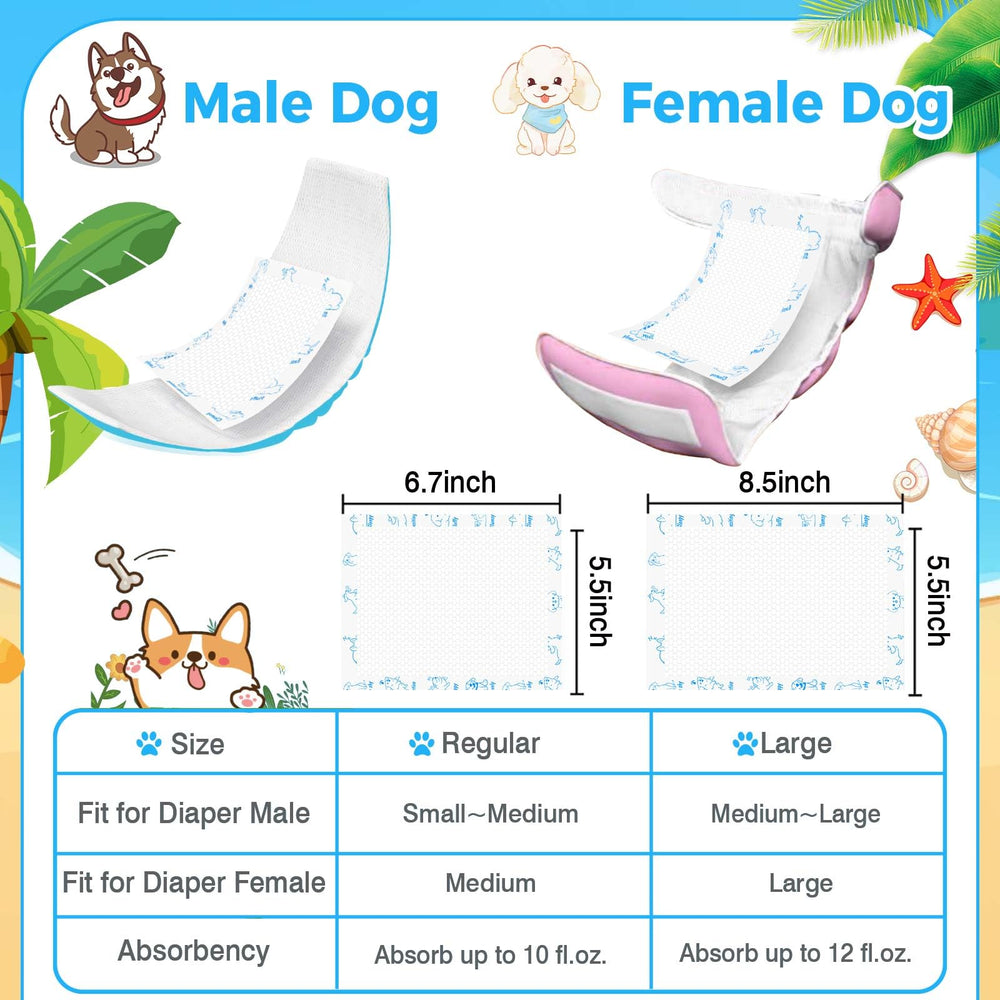 Xfire dog diaper liners 150ct packaging and usage guidance for parents