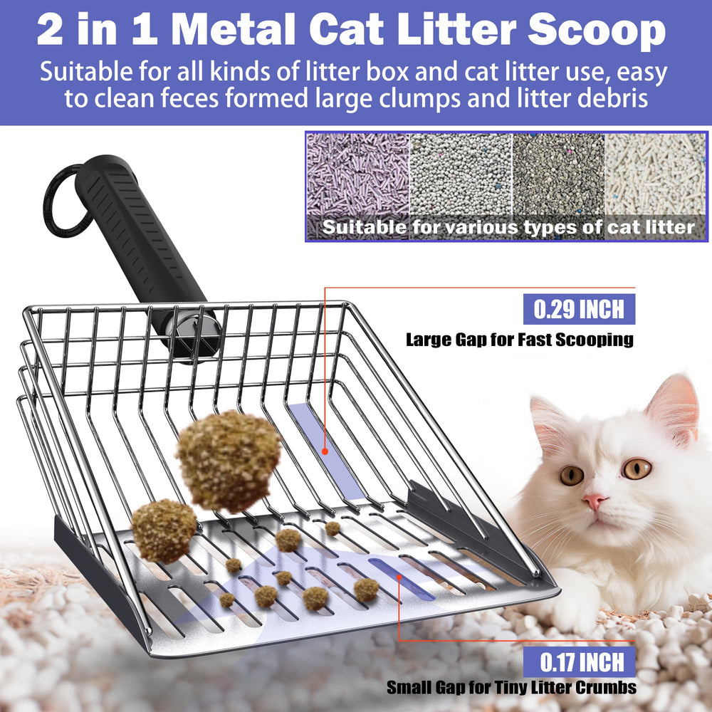 XIAOXINGYUN double-grid sieve scoop separates large and small clumps