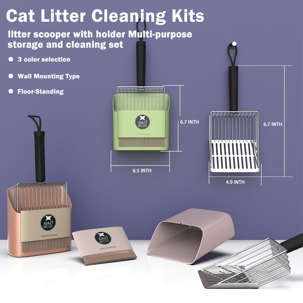 XIAOXINGYUN easy-clean cat litter scooper kit ready for fast maintenance