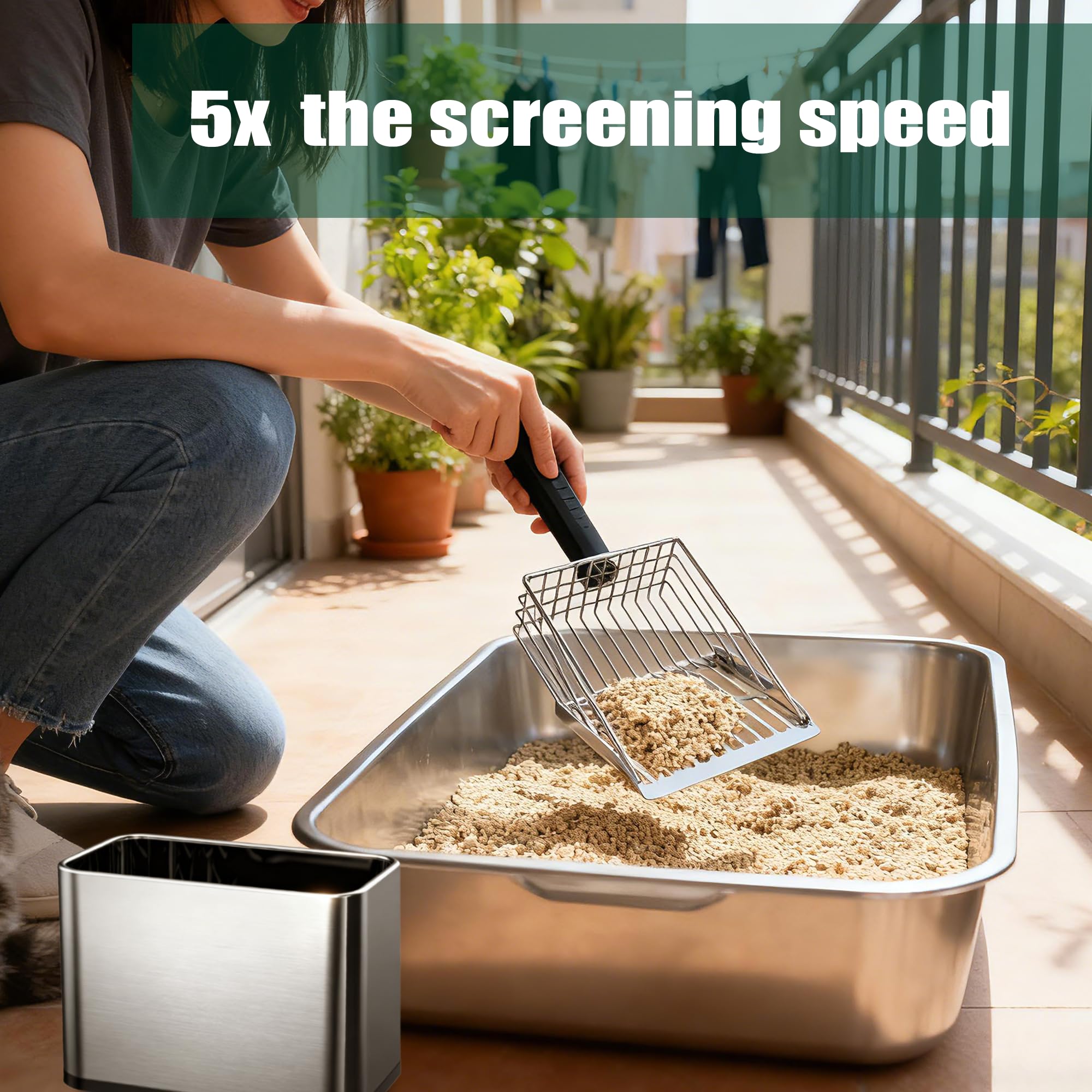 XIAOXINGYUN ergonomic non-slip handle reduces hand fatigue during scooping