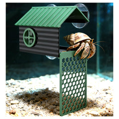 XIAOXINGYUN hermit crab hideaway cave with ladder fostering natural climbing and foraging behavior.
