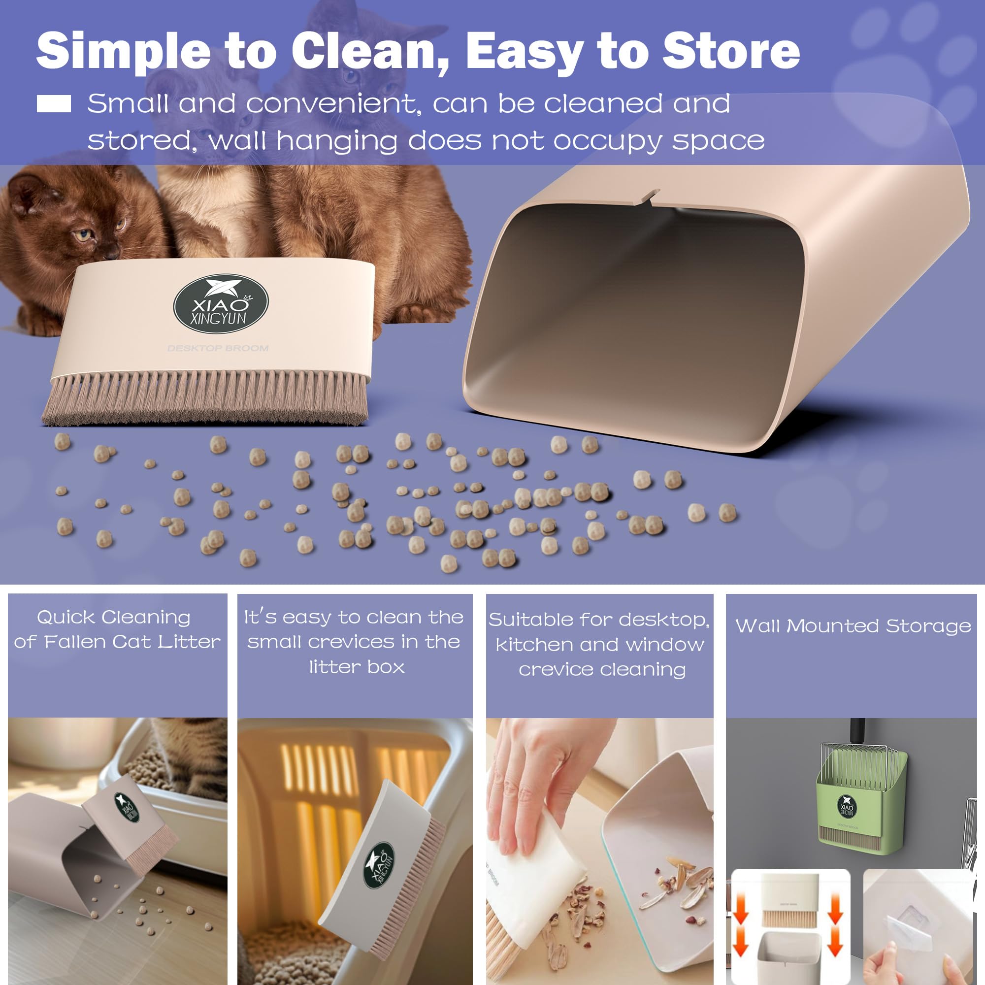 XIAOXINGYUN hidden storage with hook keeps tools neatly organized