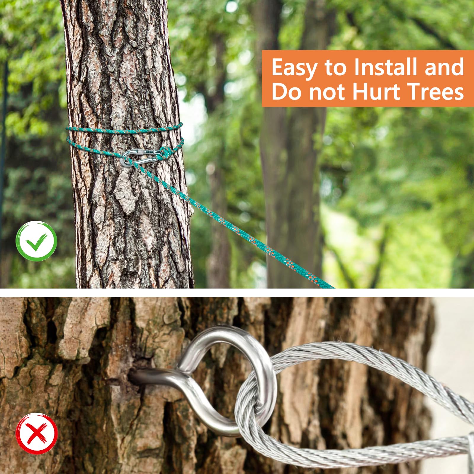 XiaZ 360° tangle-free clip enables easy leash changes