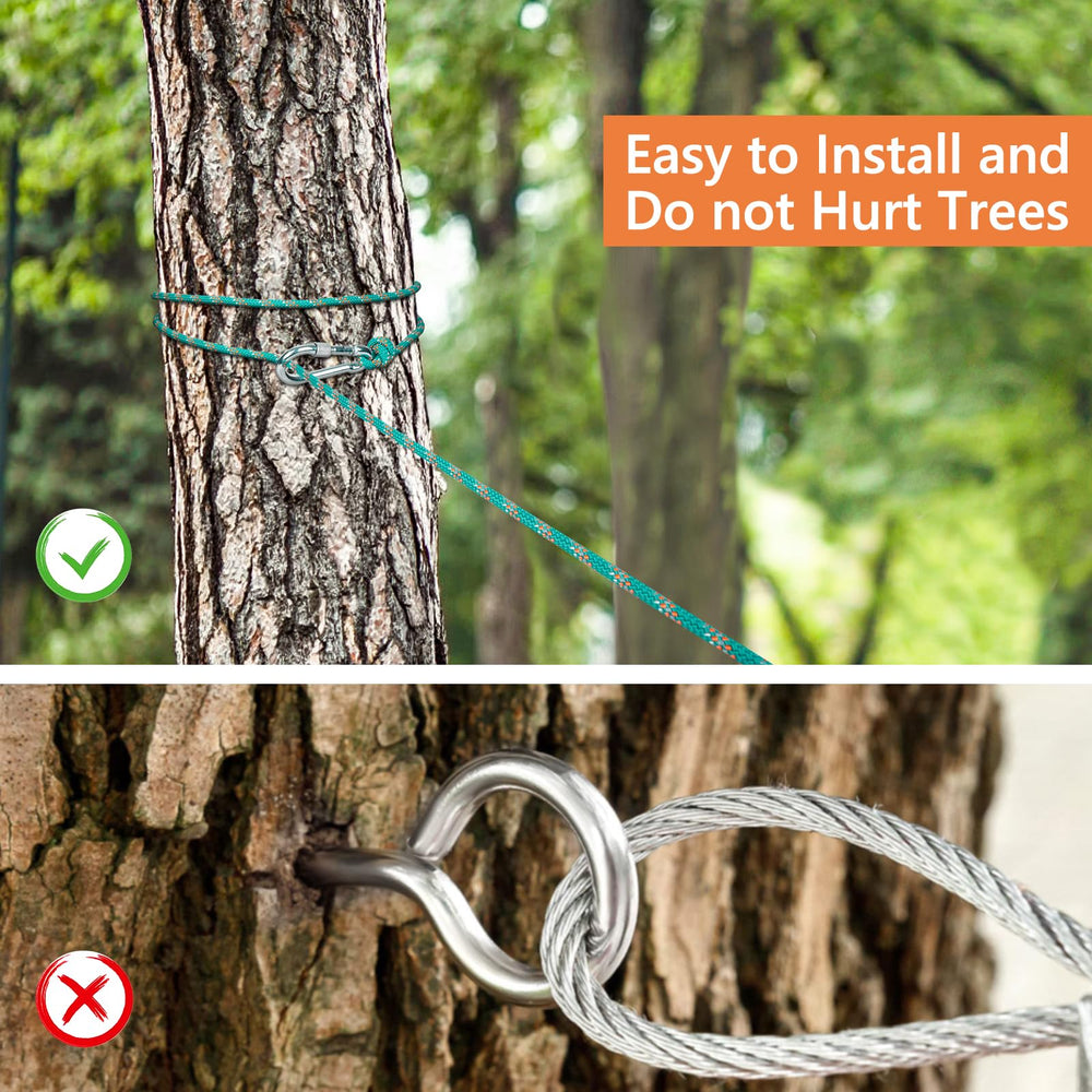 XiaZ 360° tangle-free clip enables easy leash changes