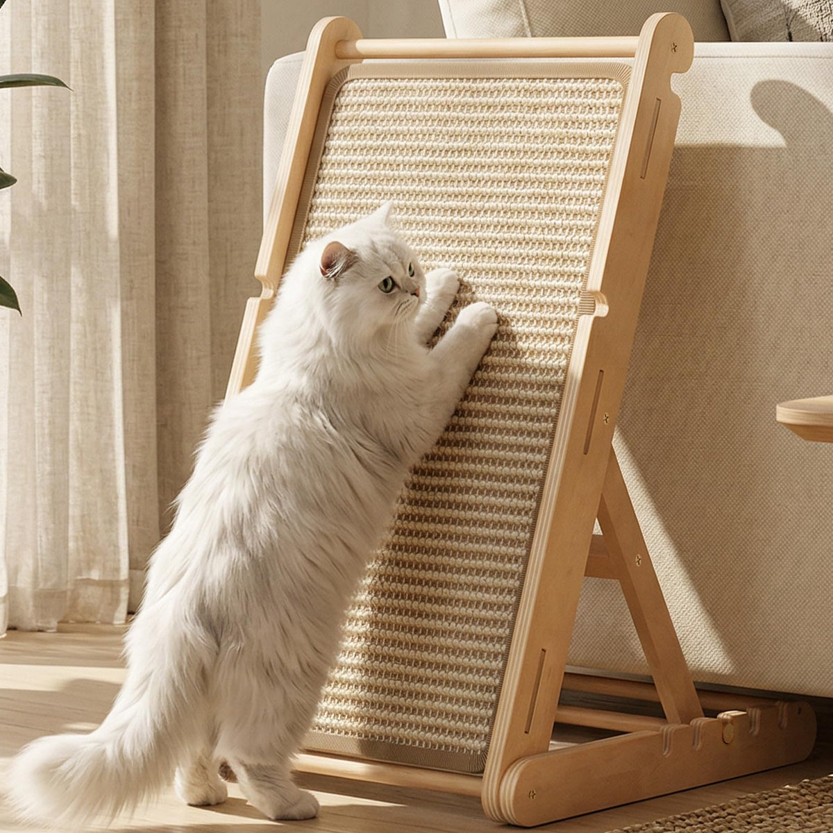 XiaZ Cat Scratcher 23in sisal post for indoor cats
