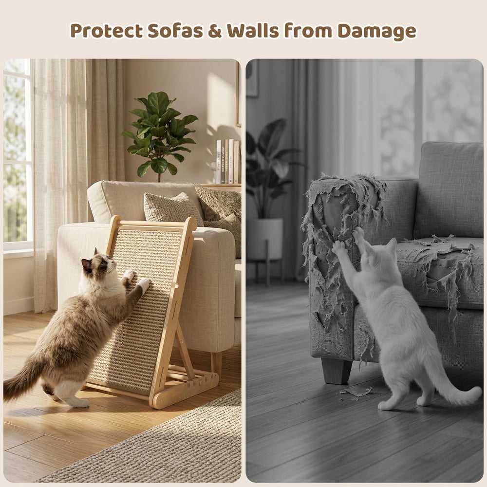 XiaZ replaceable sisal mat extends scratcher lifespan