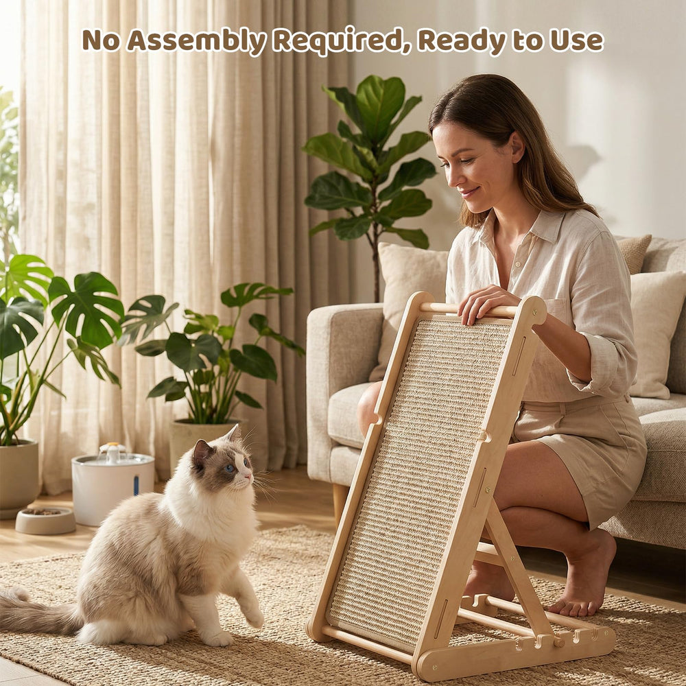XiaZ sisal surface for natural scratching and claw care
