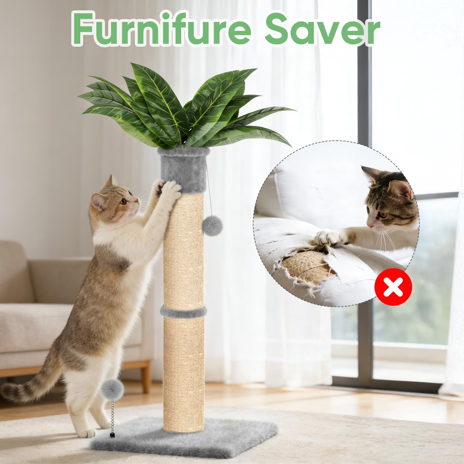 Two toy balls engage cats for long, interactive play sessions.