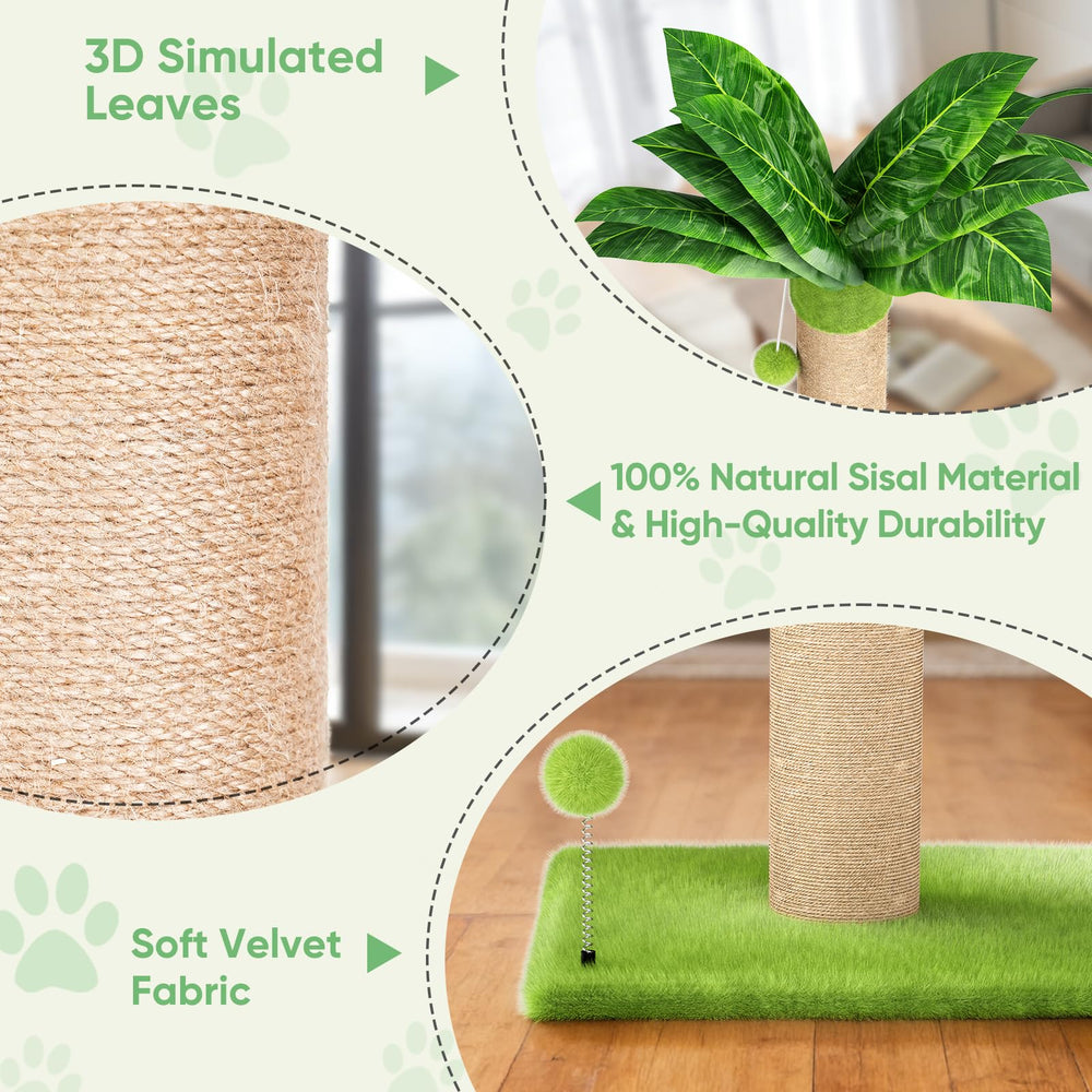 XiaZ cat scratching post color options suit modern homes.