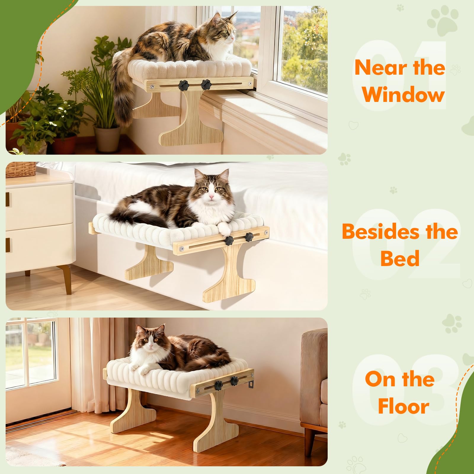 Ideal for sunbathing and wildlife viewing from indoors with XiaZ.