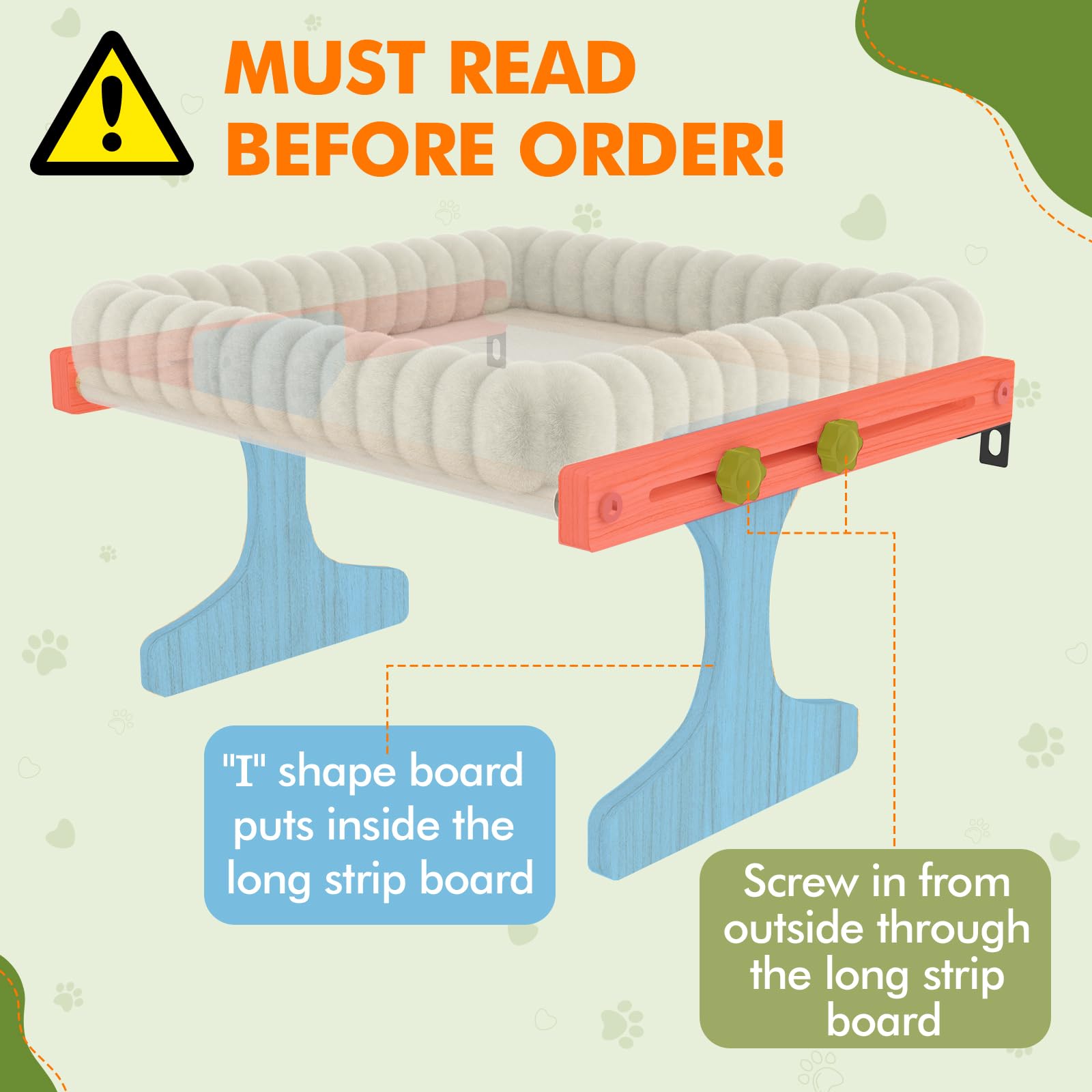 Supports up to 44 lbs for versatile cat use with XiaZ.