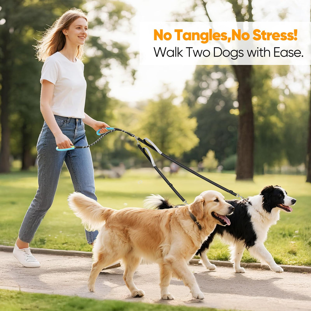 XiaZ 5.5ft total length with adjustable secondary leashes.