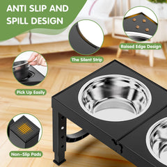 XiaZ anti-slip base keeps bowls steady during lively meals.