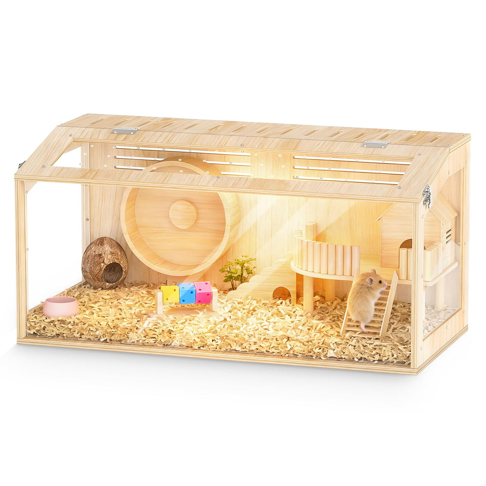 XiaZ hamster cage ready-to-assemble design for quick setup and first-time owners.