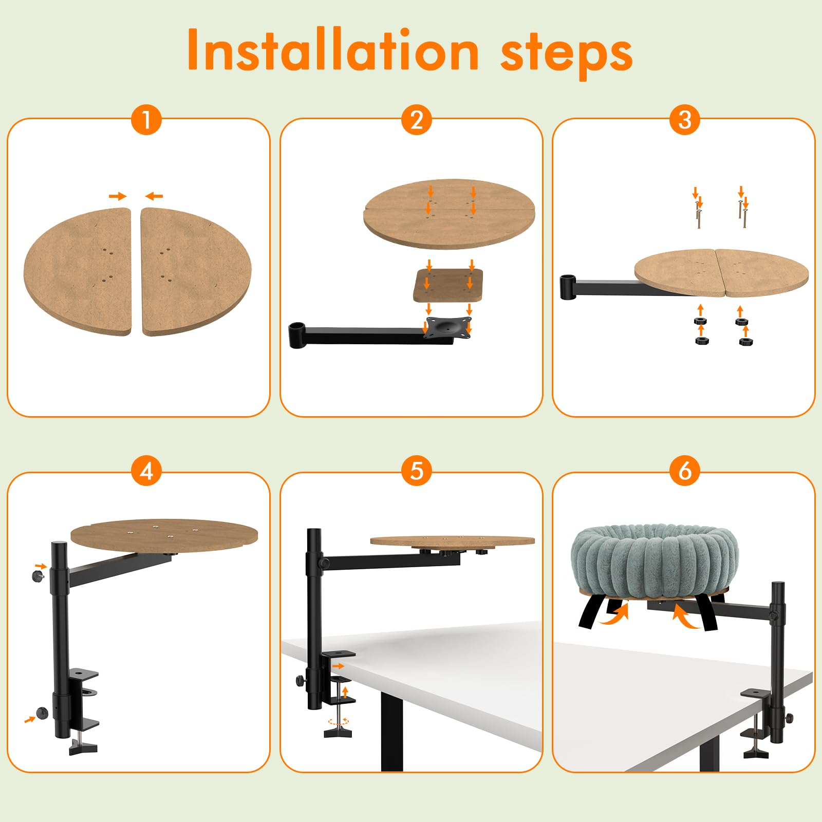 XiaZ elevated design reduces dirt buildup and keeps floors cleaner around your desk.