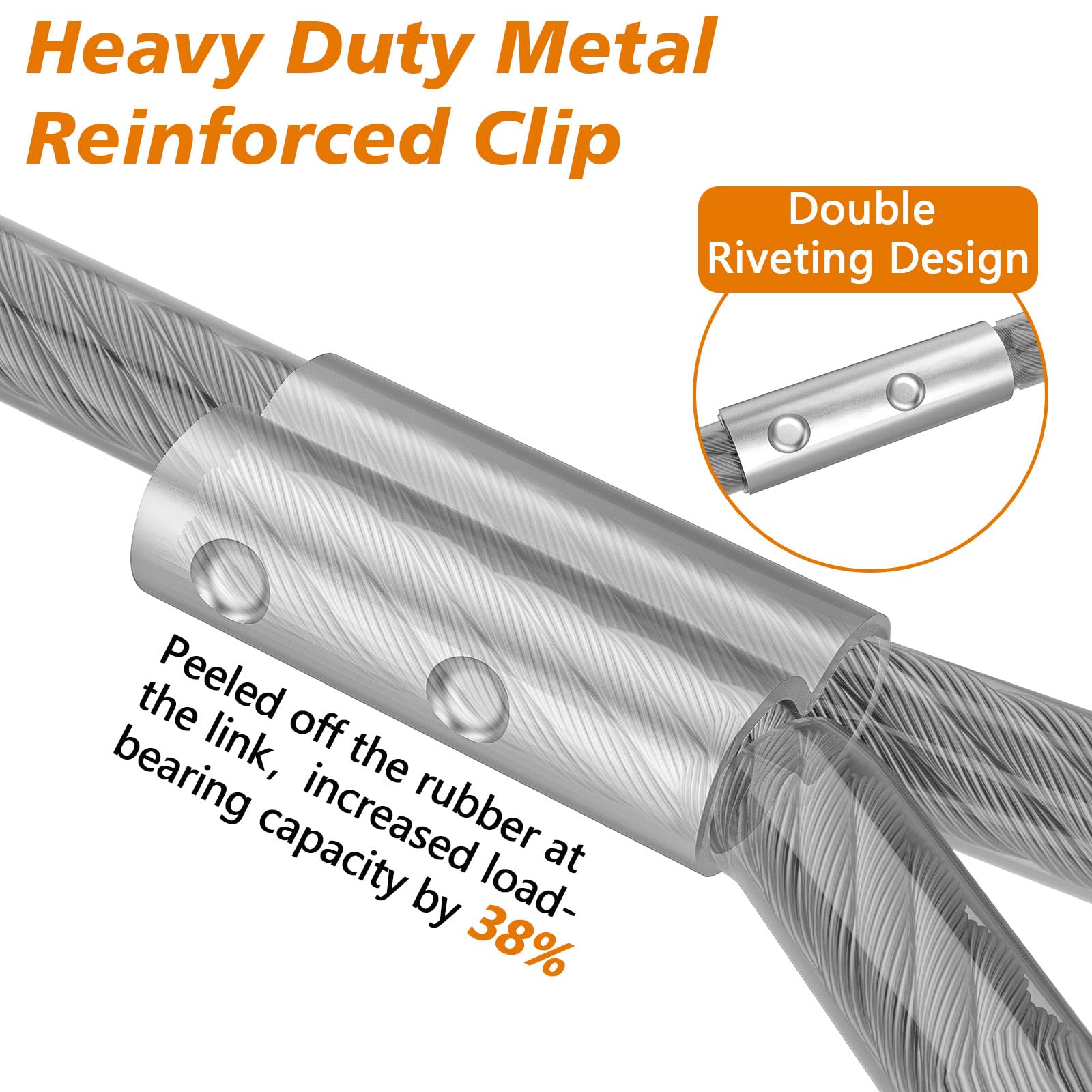 XiaZ vinyl-covered dog lead provides weather resistance for yard use
