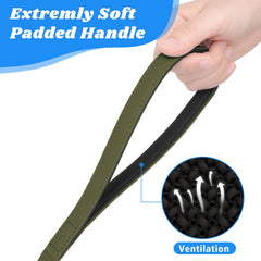 XiaZ waterproof dog leash in outdoor scene ready for rain.