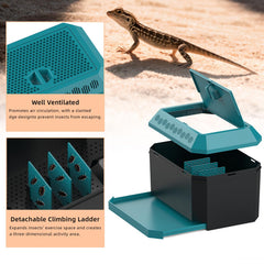 XIGETRAIL detachable climbing ladders expand insect activity space.