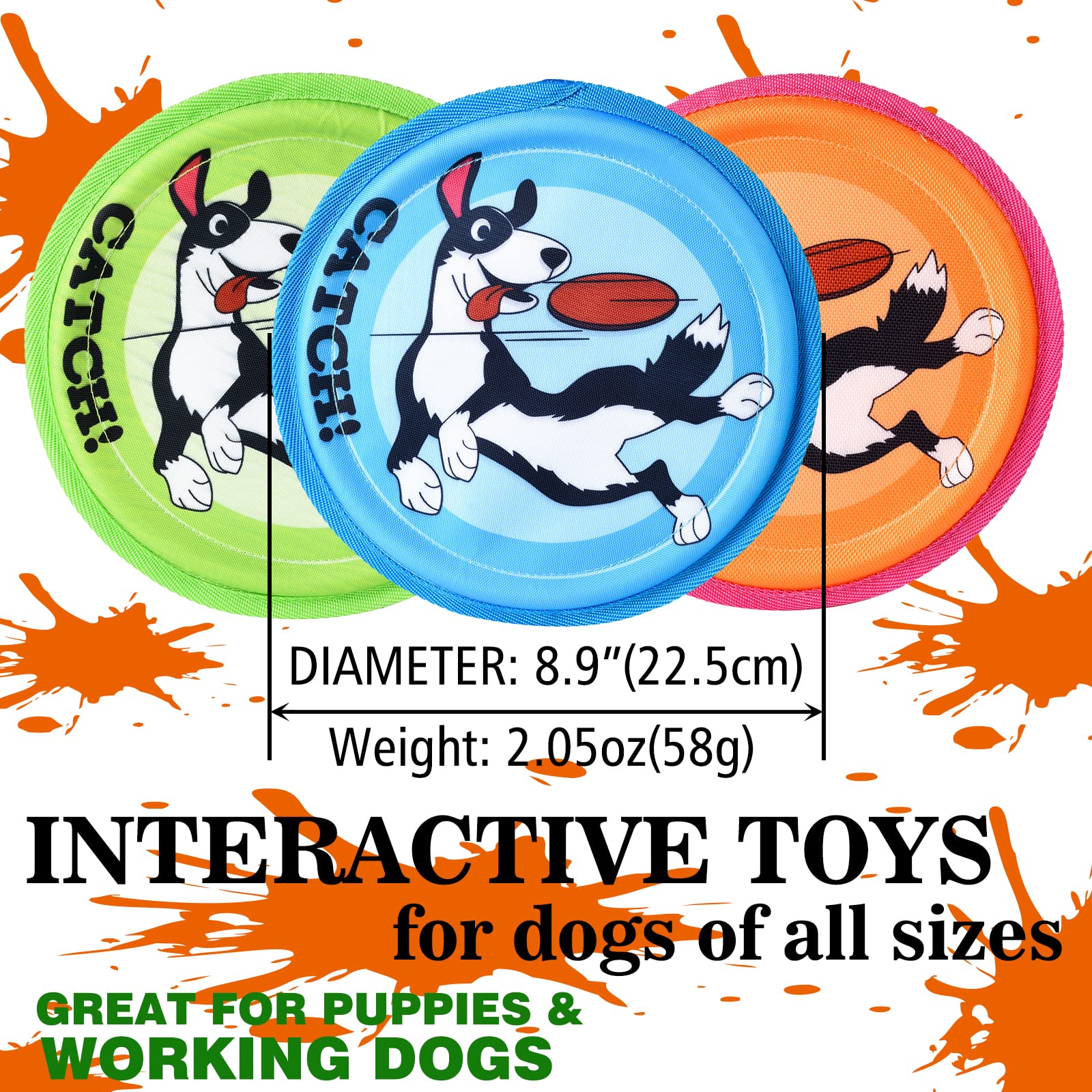 XIGOU 3-pack ideal for multi-dog households to share games.