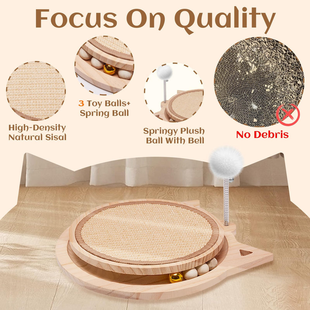 Xihan interactive ball track with moving balls for chasing and stimulation