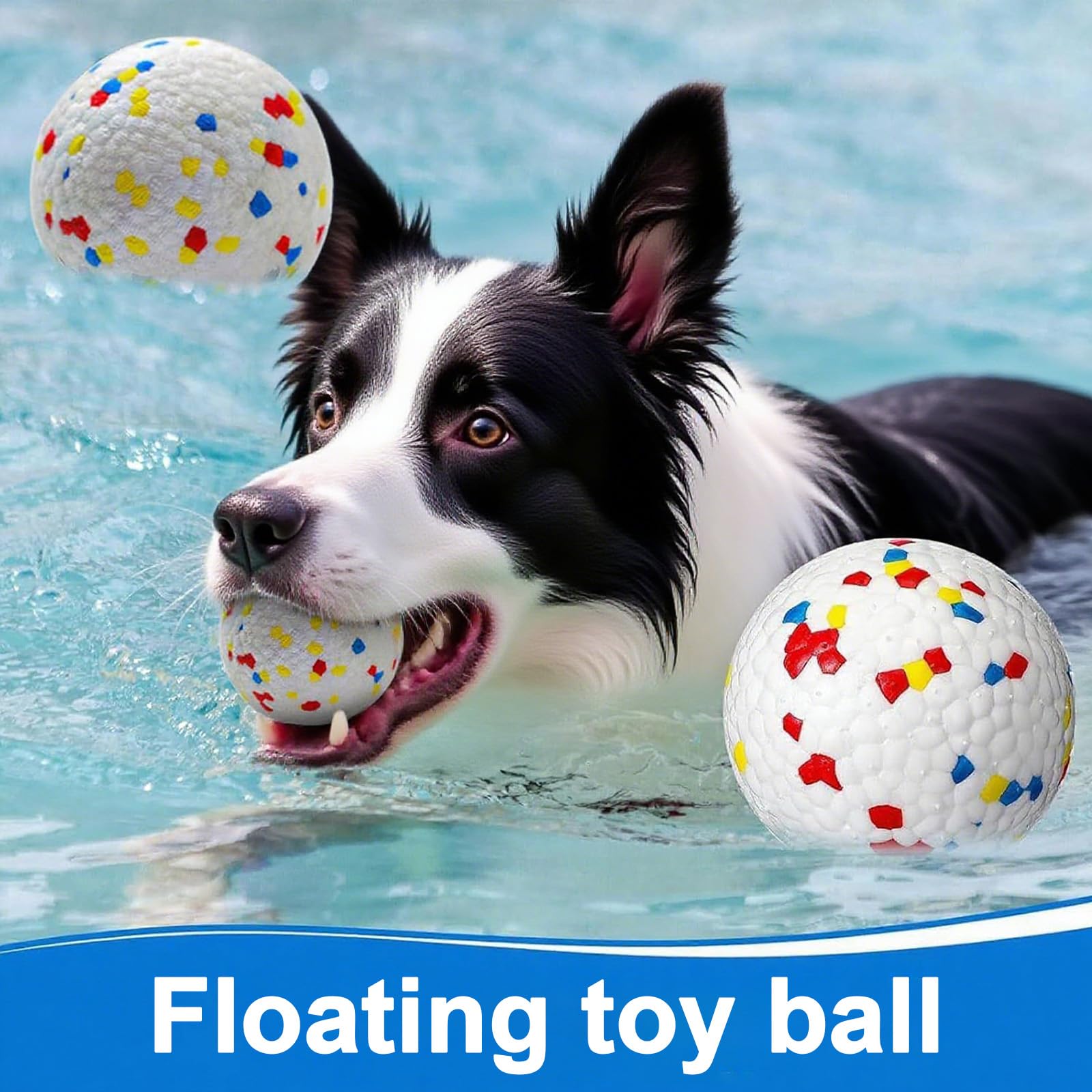 XIMUSON stain-resistant dog ball stays clean after muddy play