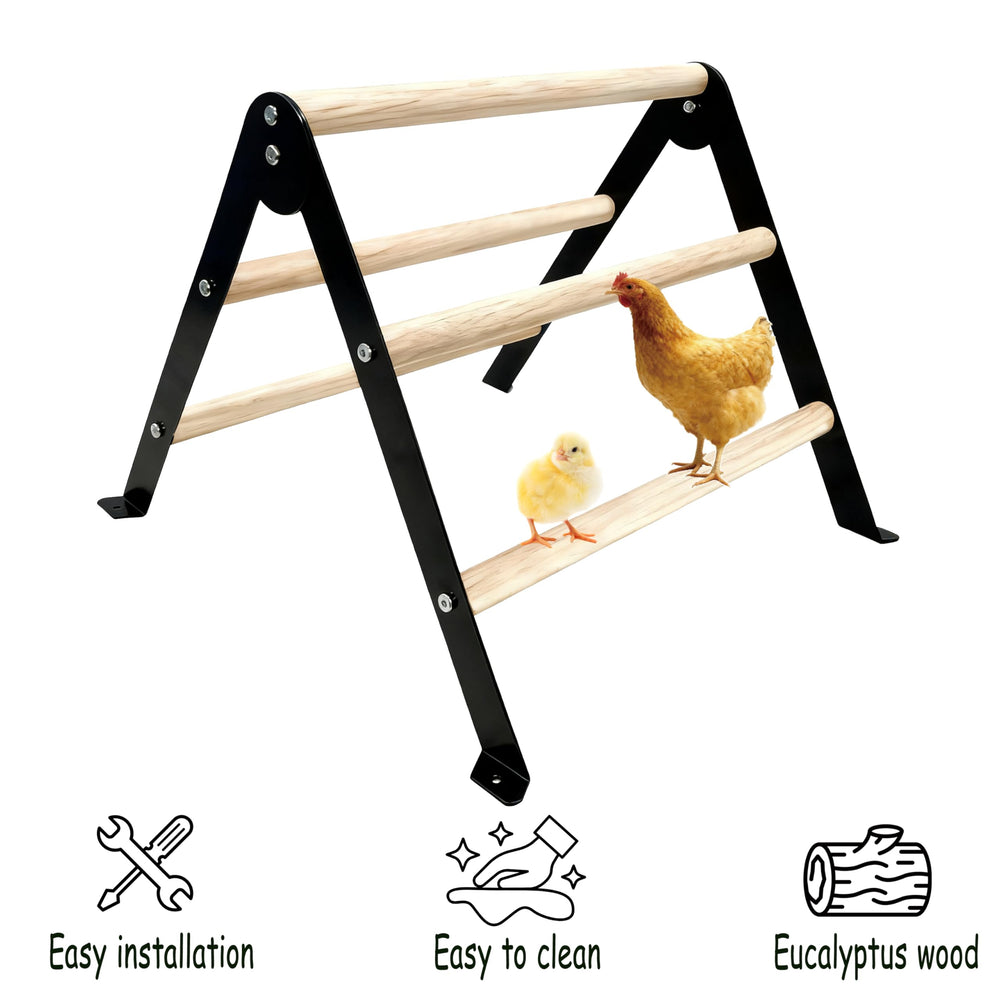 XINYI safe, non-slip chick roost design reduces tipping and wobble.