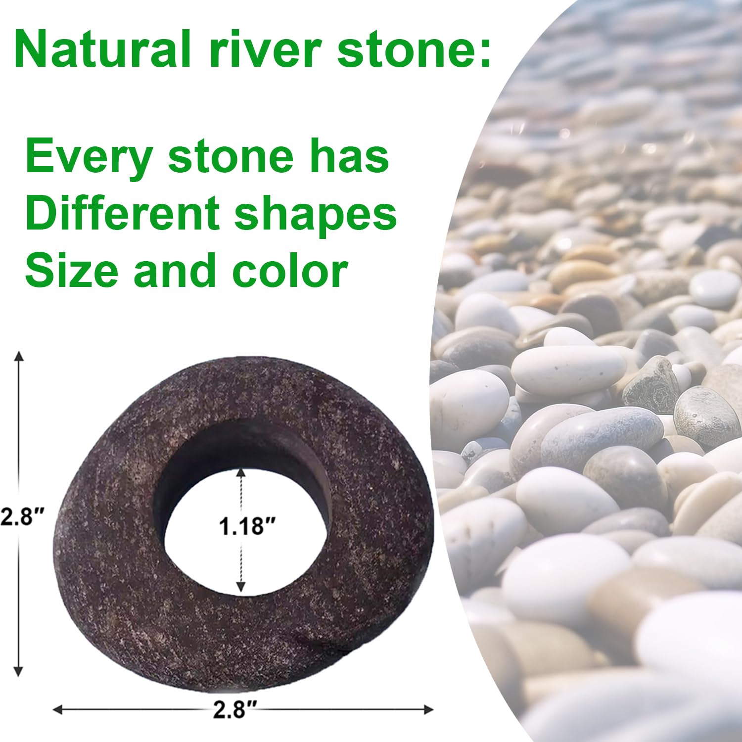 XIOFU stone weights enhance aquascape realism and depth