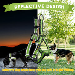 Xipebros harness breathable mesh with reflective safety for comfort