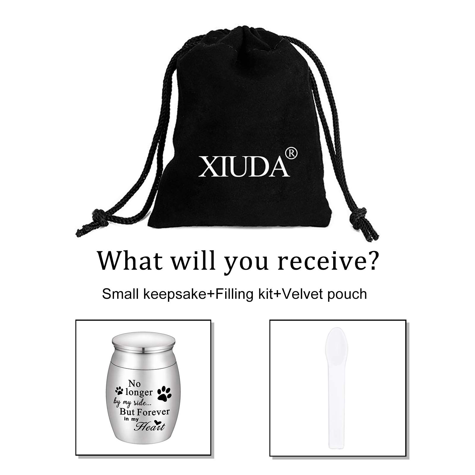 XIUDA small keepsake urn offers a meaningful way to remember.