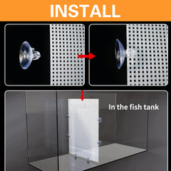 XiyaxiVici cuttable divider adapts to tank sizes for a custom fit.