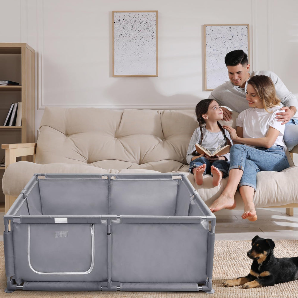 Xnewtwo whelping box with zipper door enables easy access