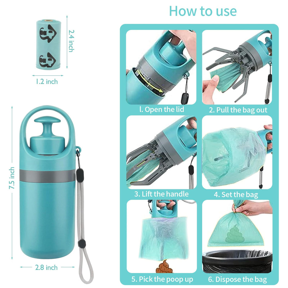 XPAPOV concealed waste storage prevents odors and spills on outings.