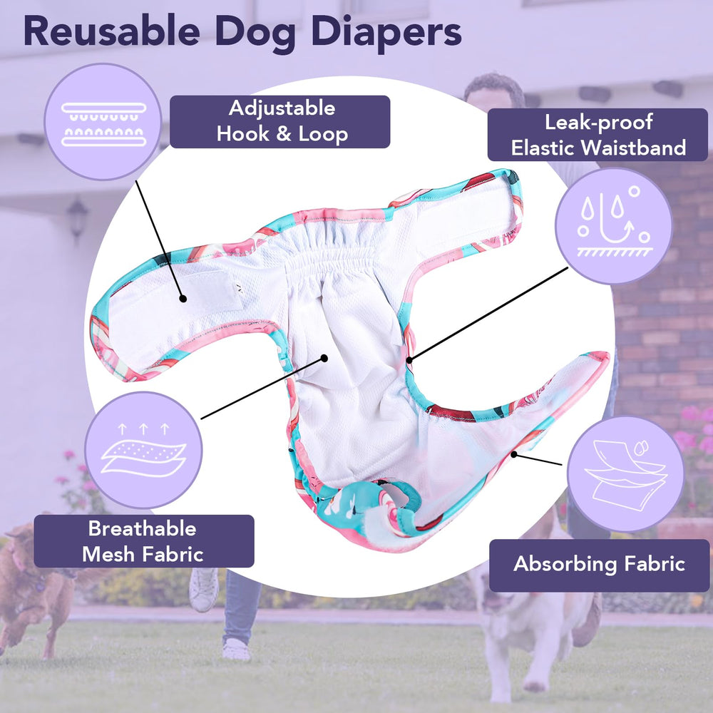 XPCARE reusable diapers withstand frequent washing for daily use.