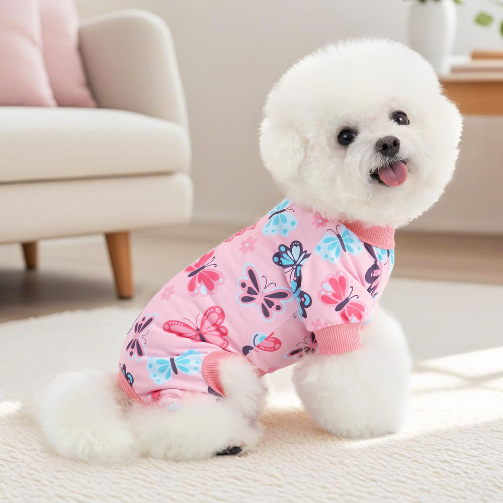 XPUDAC pajamas offer a high belly cut for simple potty breaks.