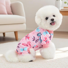 XPUDAC pajamas offer a high belly cut for simple potty breaks.
