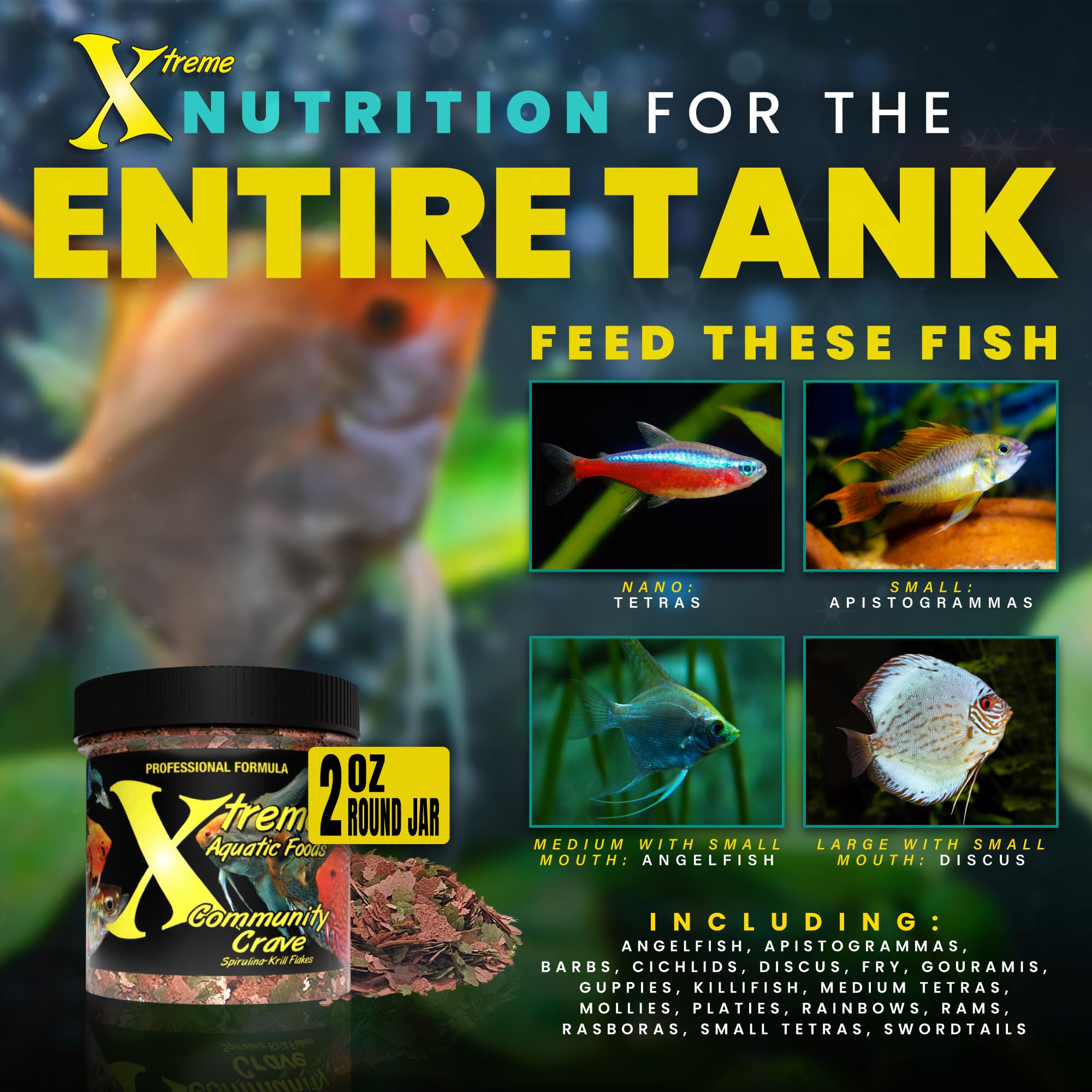 Xtreme Aquatic Foods Community Crave immune-support potential via nutrient-dense ingredients.