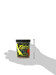 Xtreme Aquatic Foods flakes dissolving in water indicate cleaner feeding.
