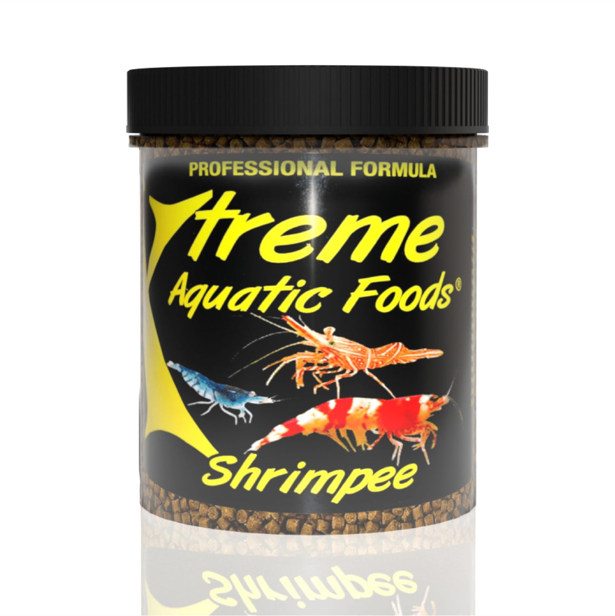 xtreme shrimpee 3mm stick closeup highlights texture for nano tanks