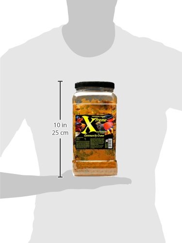 Xtreme Aquatic Foods vibrant colors on tropical and freshwater fish.
