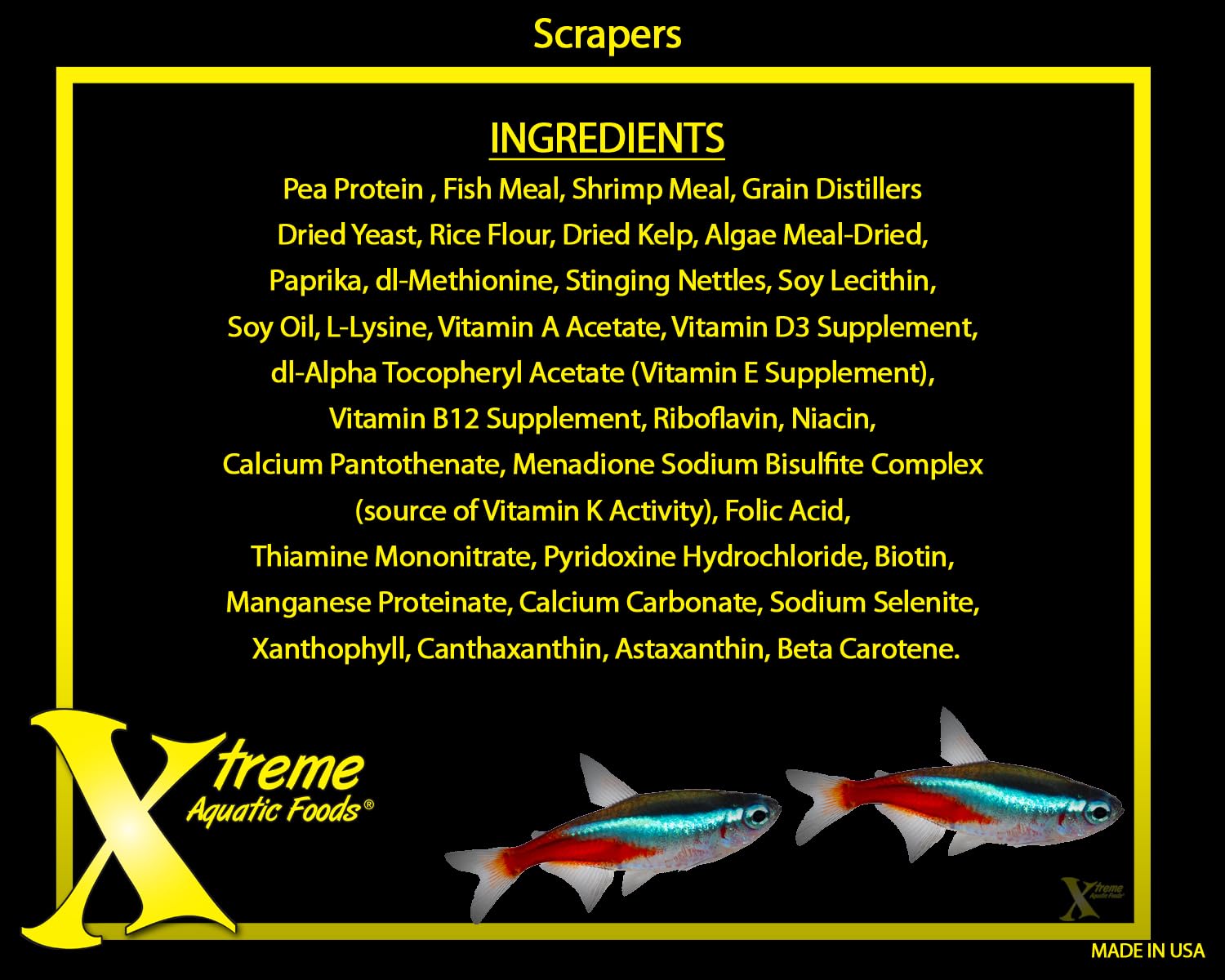 Xtreme Scrapers Wafers 18oz tub highlights convenient sizing.