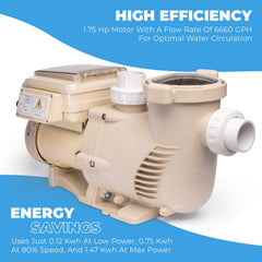 XtremepowerUS thermoplastic body showing corrosion-resistant construction for lasting durability