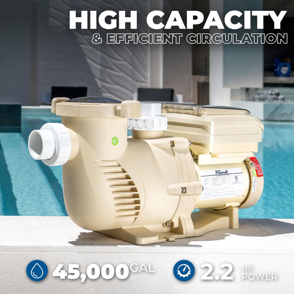 XtremepowerUS pump water flow visualization showcases strong circulation and even distribution.